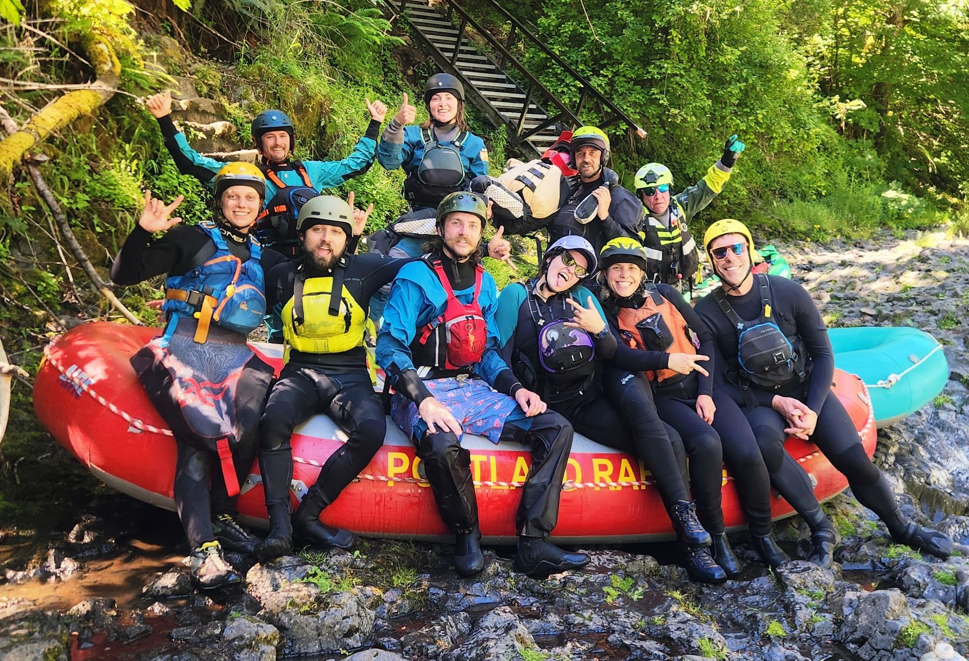 PDX Rafting Guide team 2026