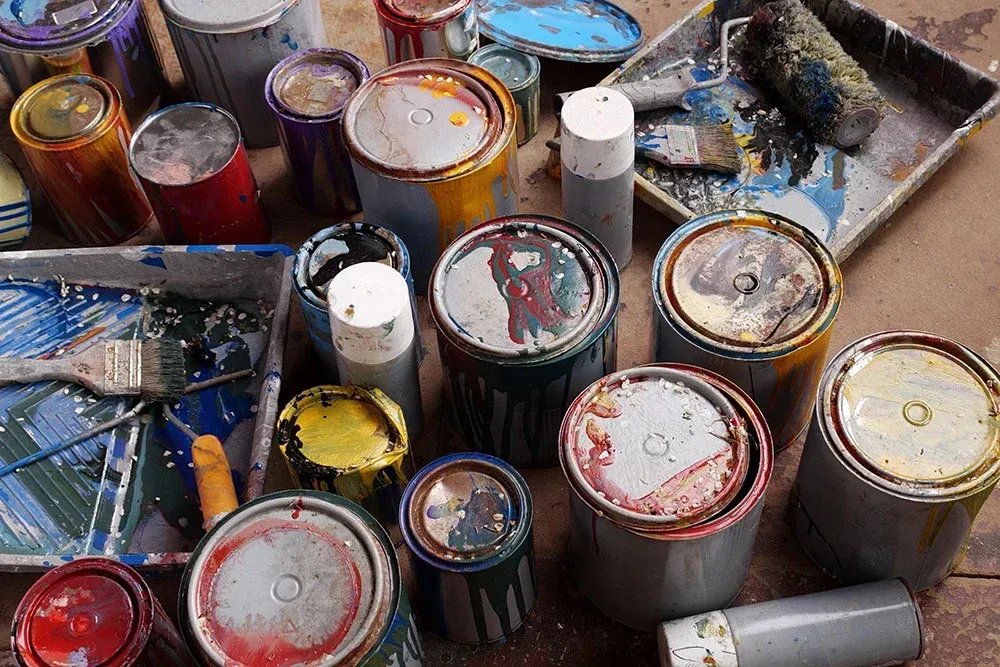 Hazardous waste and e-waste items not allowed in a skip bin in Australia