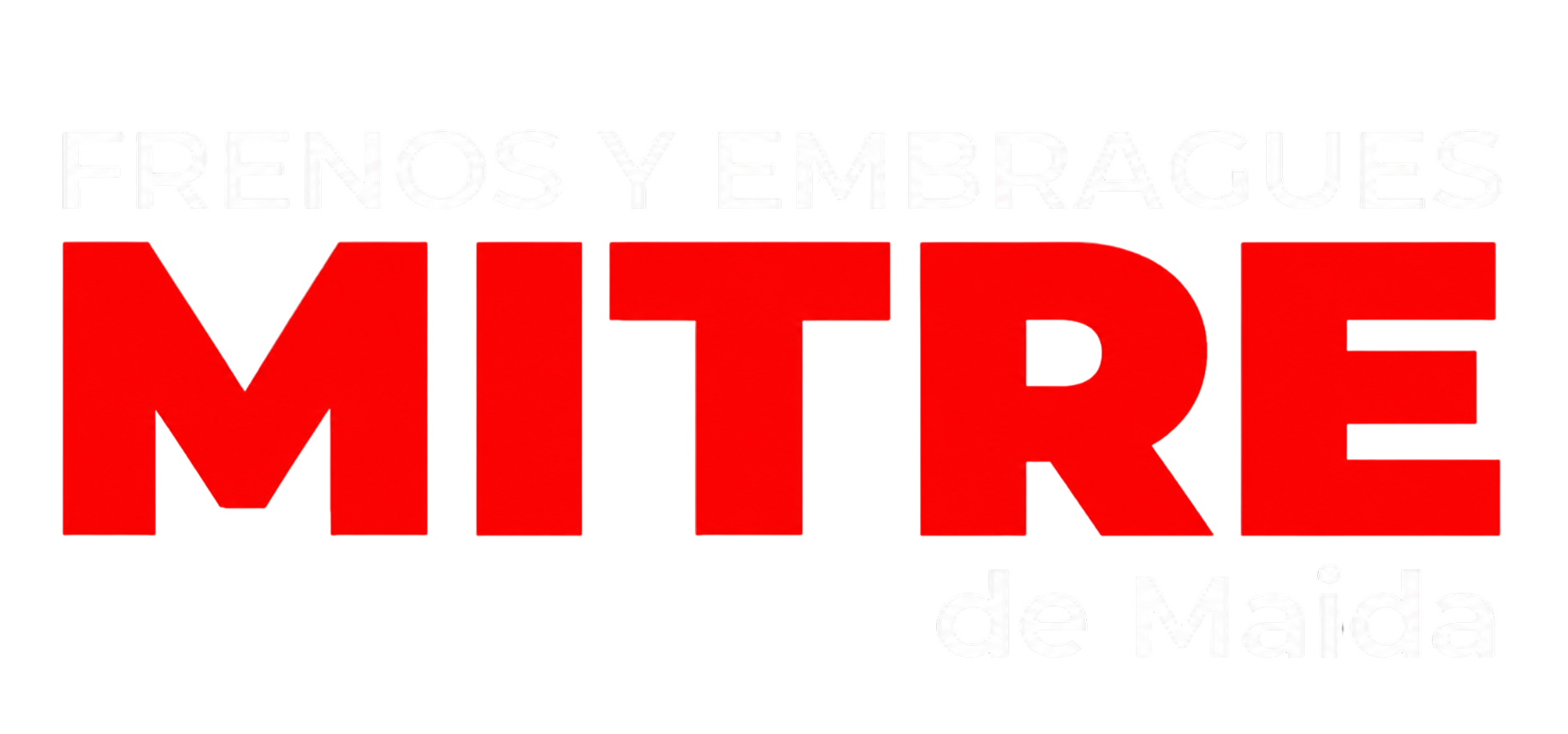 Logotipo de MITRE en letras rojas y gruesas sobre un fondo blanco