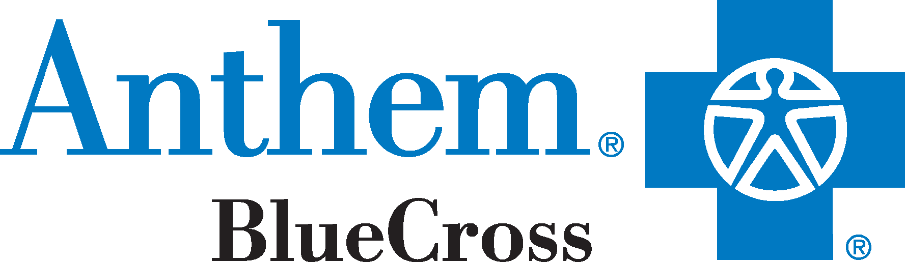 The Anthem Blue Cross logo featuring the text