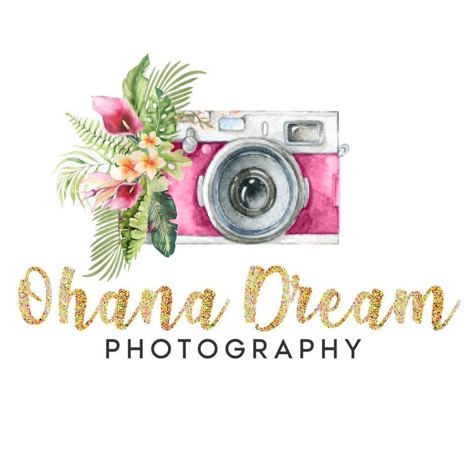 Pink watercolor camera with floral arrangement, gold 