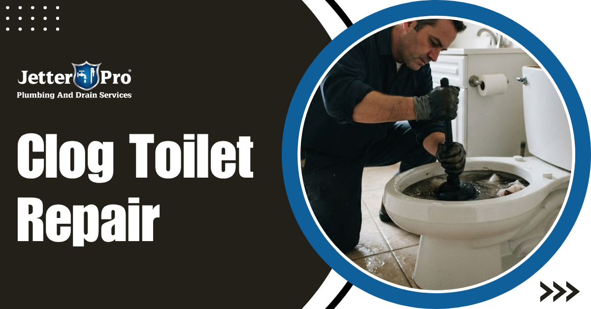 Clog Toilet Repair Services