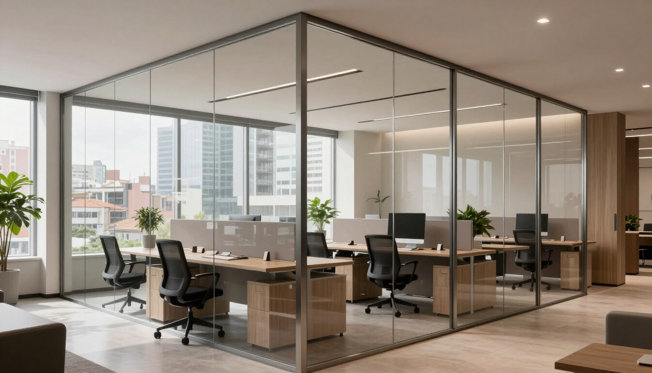 Vidrios y aluminio arquitectónico para oficinas y hogares en Bogotá