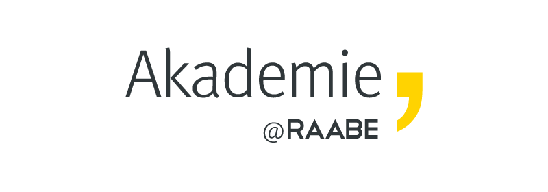 Logo RAABE-Akademie Produktlogo von RAABE für RAABE-Akademie
