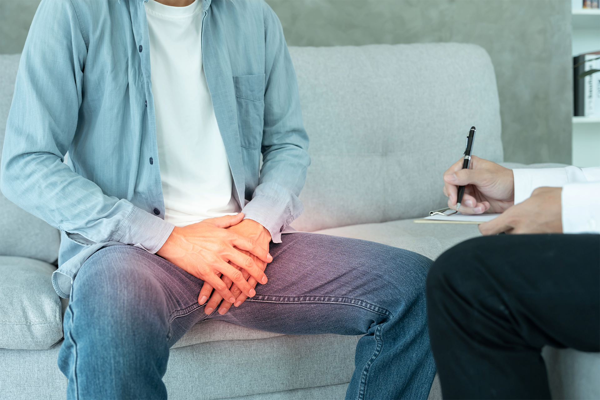 Male incontinence assessment