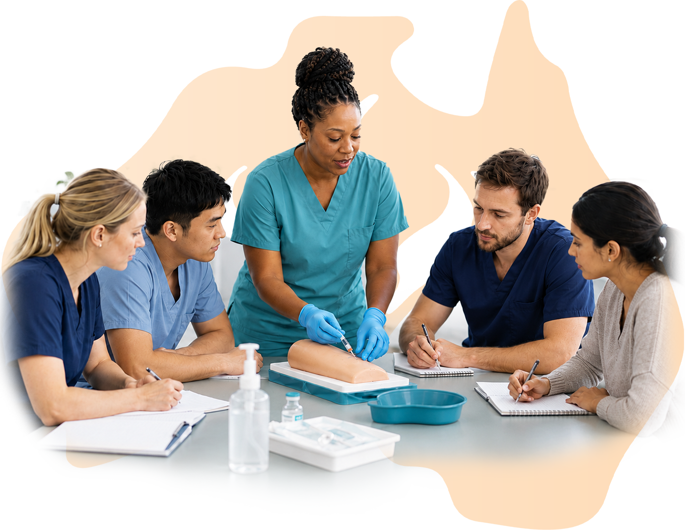 RN Oversight training support workers