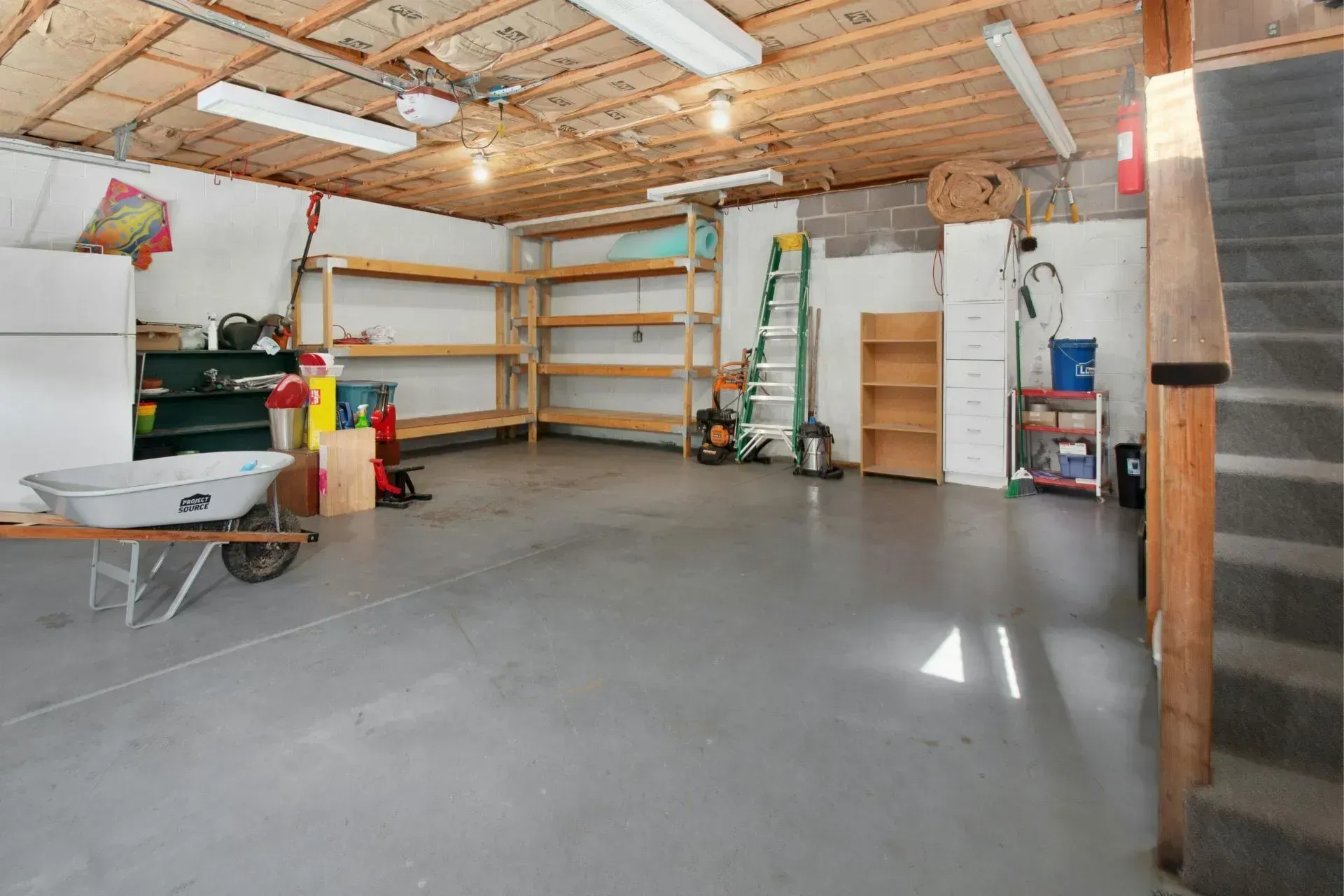 Empty garage