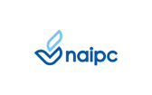 Naipc blue logo on a white background