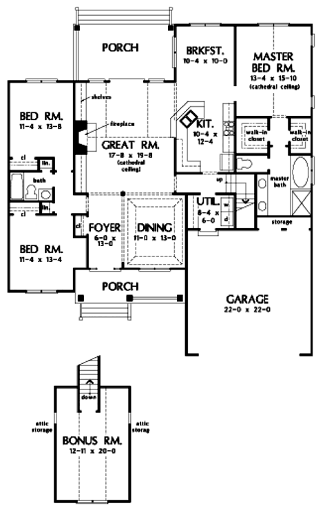 A black and white floor plan of a house
