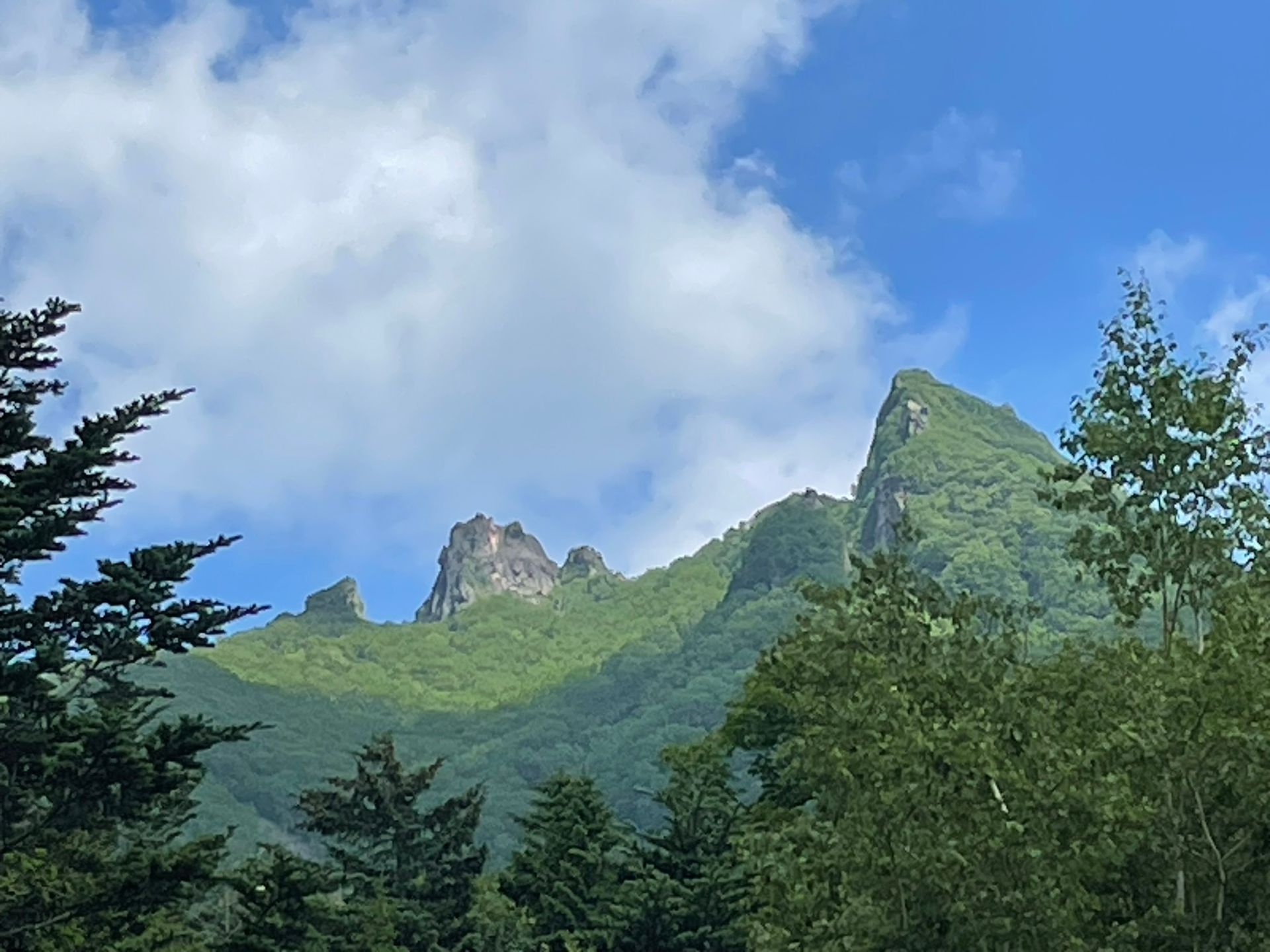 Eniwa dake viewed from the northwest.
