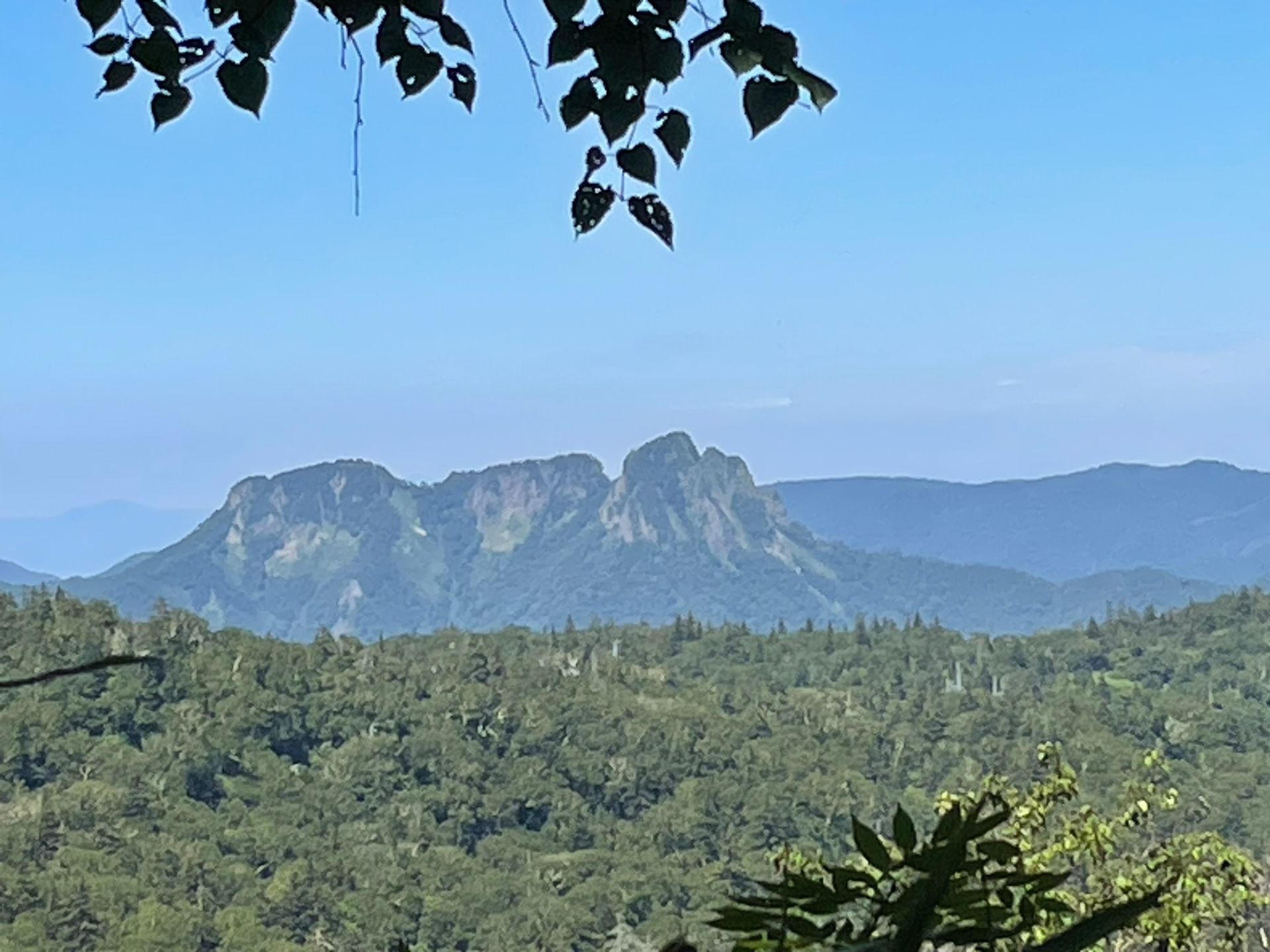 Eniwa dake viewed from the northwest.
