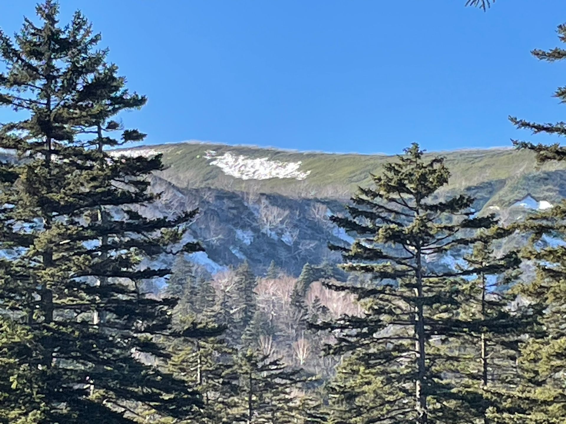 Eniwa dake viewed from the northwest.