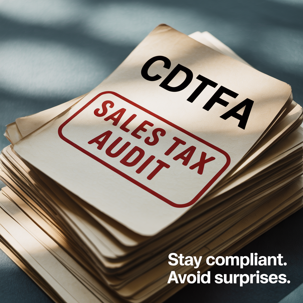 Cdtfa Sales Tax