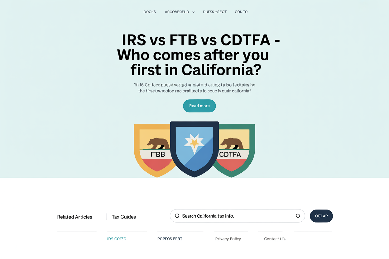 Website header with title