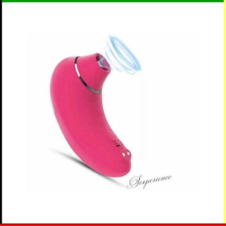 Roze seksspeeltje met zuignap.