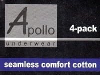 Witte string, productfoto, met label 