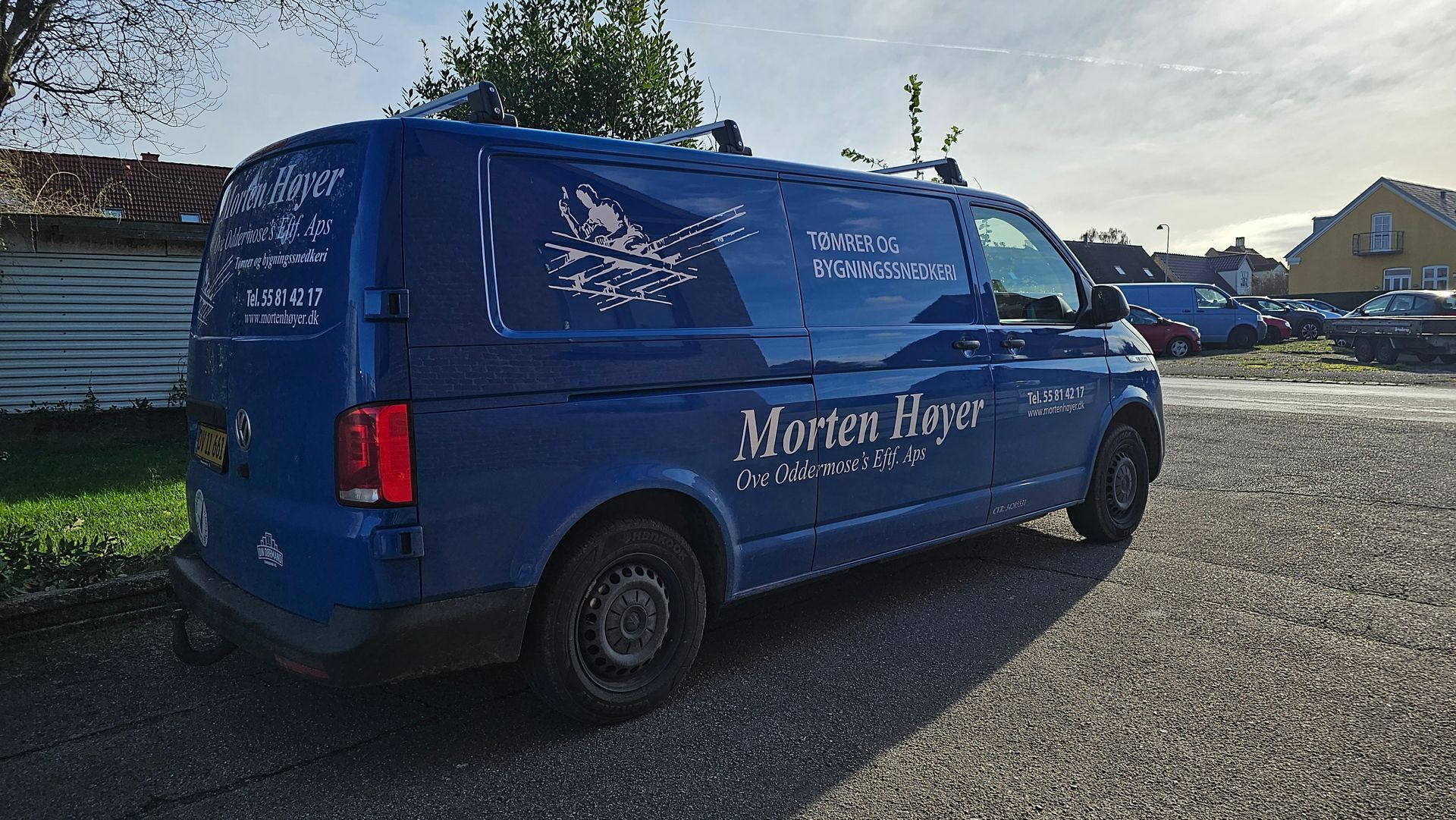 Foto af én af Morten Høyers biler