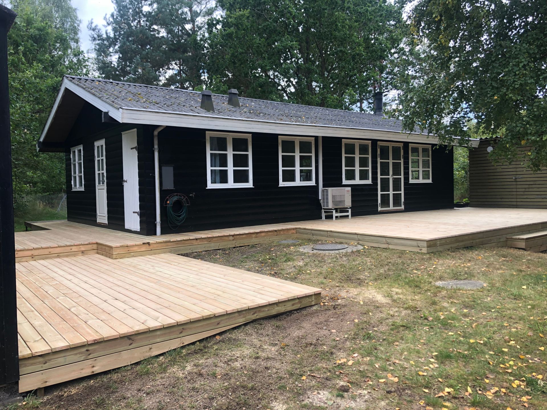Foto af træterrasse