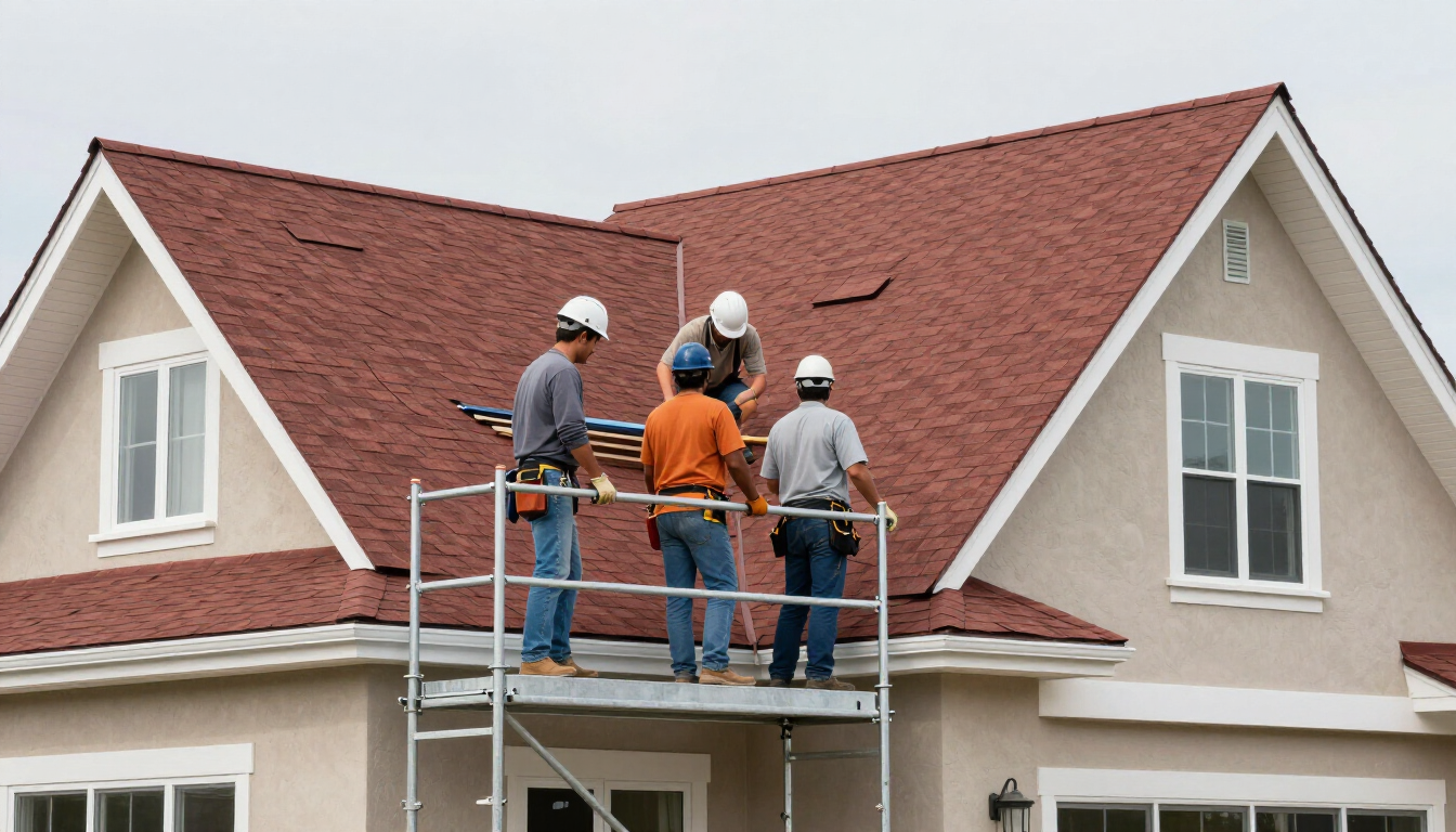 Roof installation and replacement service by True Value Roofing
