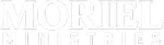 The word moriel is written in white letters on a white background.