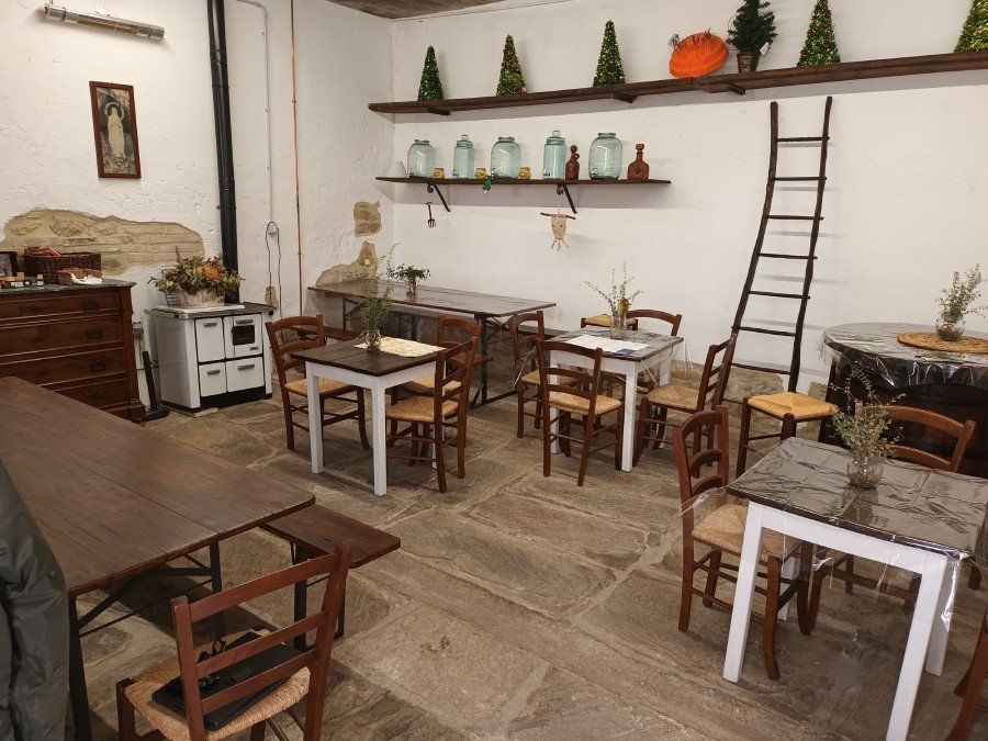 sala per la degustazione dell'olio