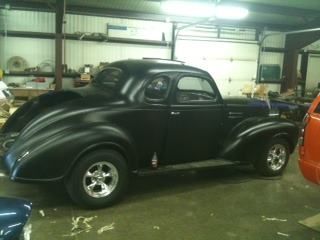 Black Vintage Car — Saint Joseph, MO — Render Auto Glass Inc.