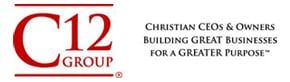 The logo for christian ceos and owners building great businesses for a greater purpose
