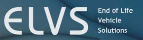 The logo for elvs end of life vehicle solutions