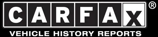 CARFAX Vehicle History Reports logo in white letters on black background