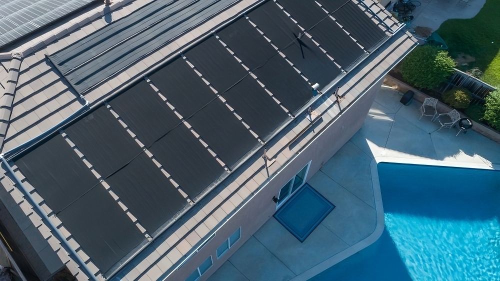 house roof solar panel