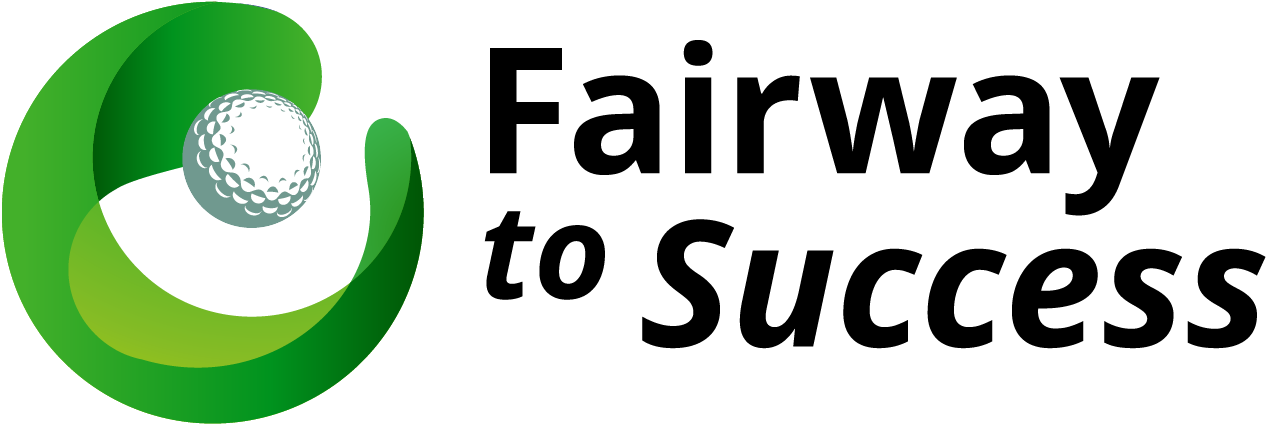 Fairway to Success logo with green circular icon and black text on white background