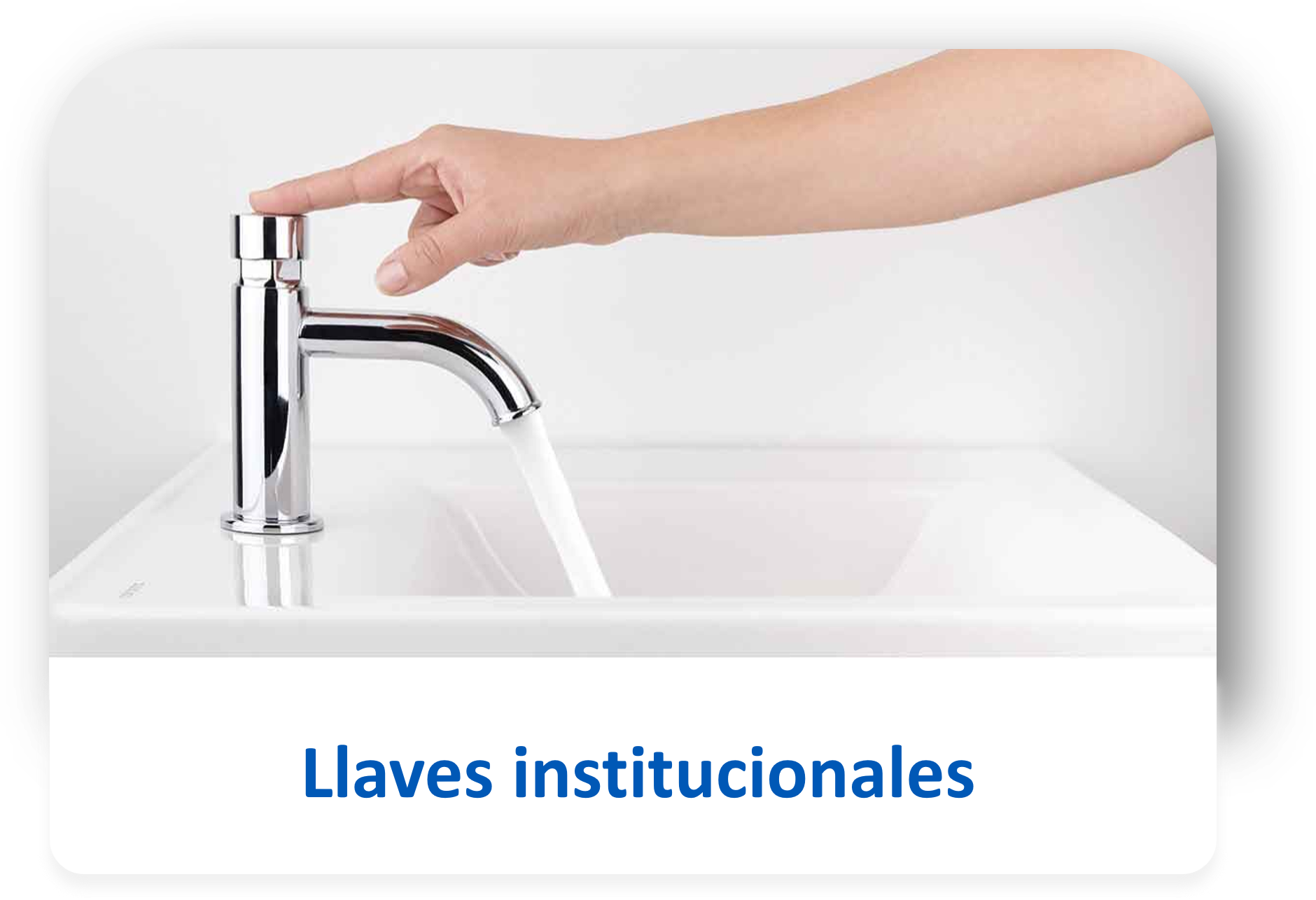 Llaves institucionales corona