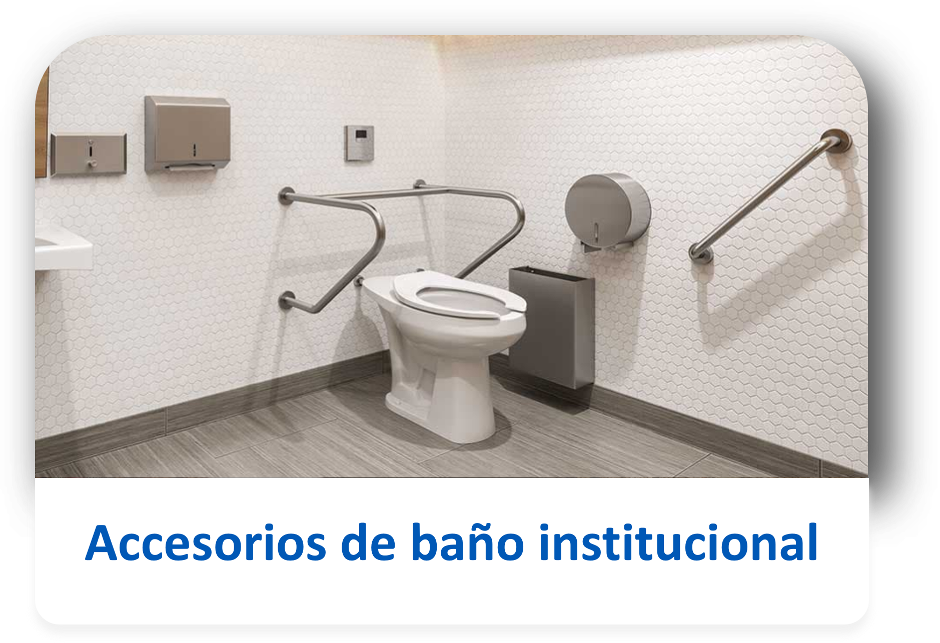 accesorios para baño institucional