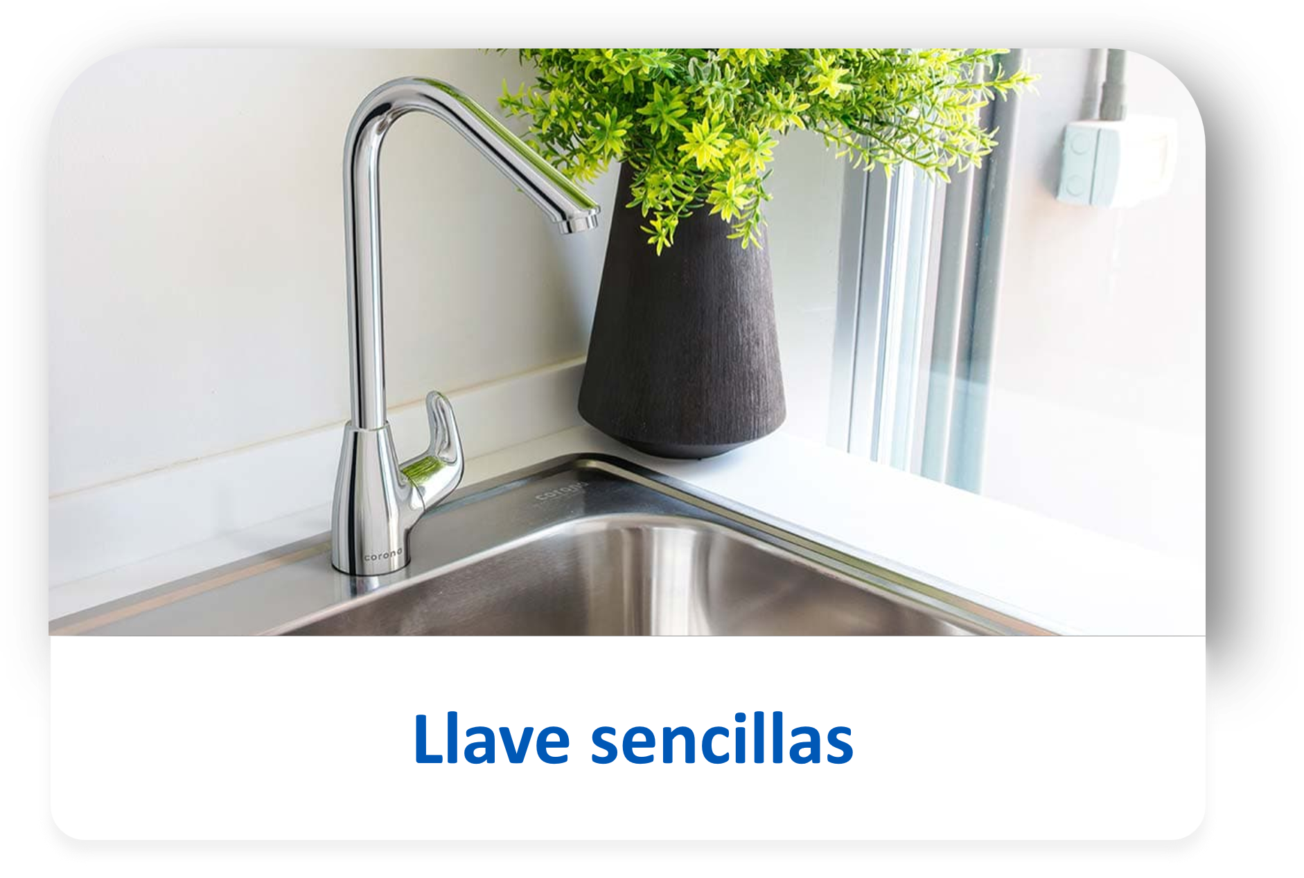 Llave sencilla 8 pulgadas