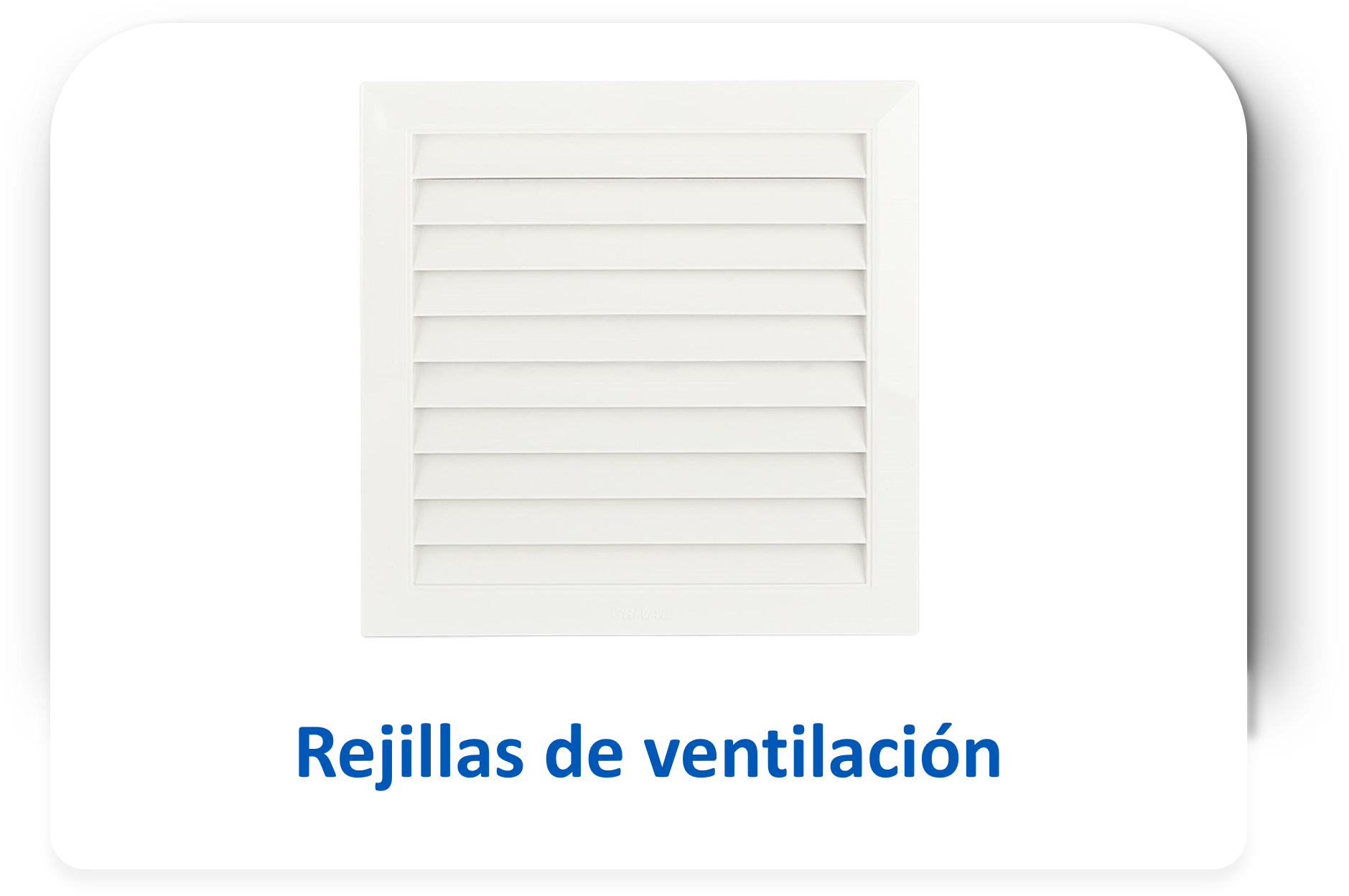 Rejillas de ventilación