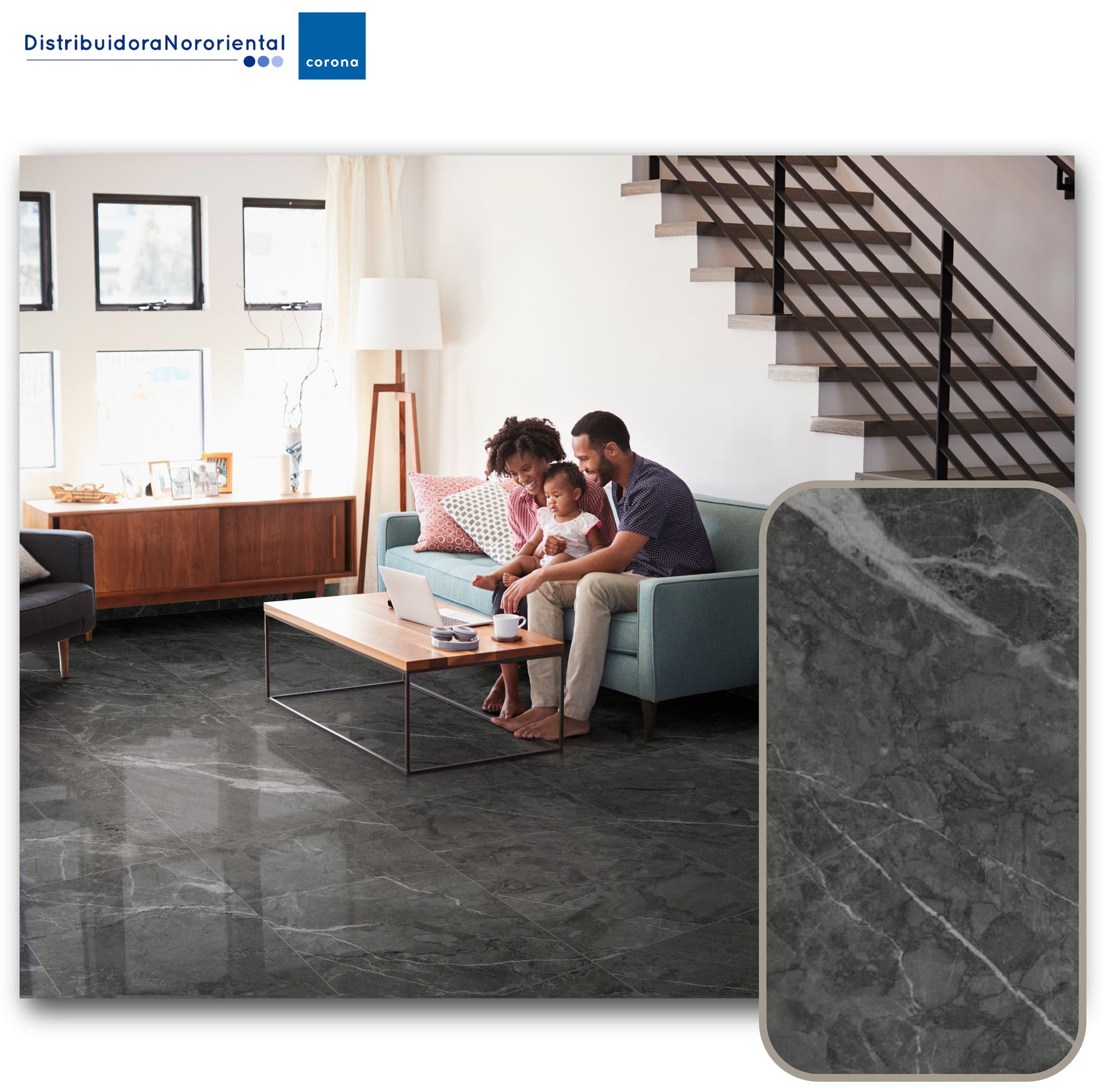 Porcelatech Valmora Gris Grafito