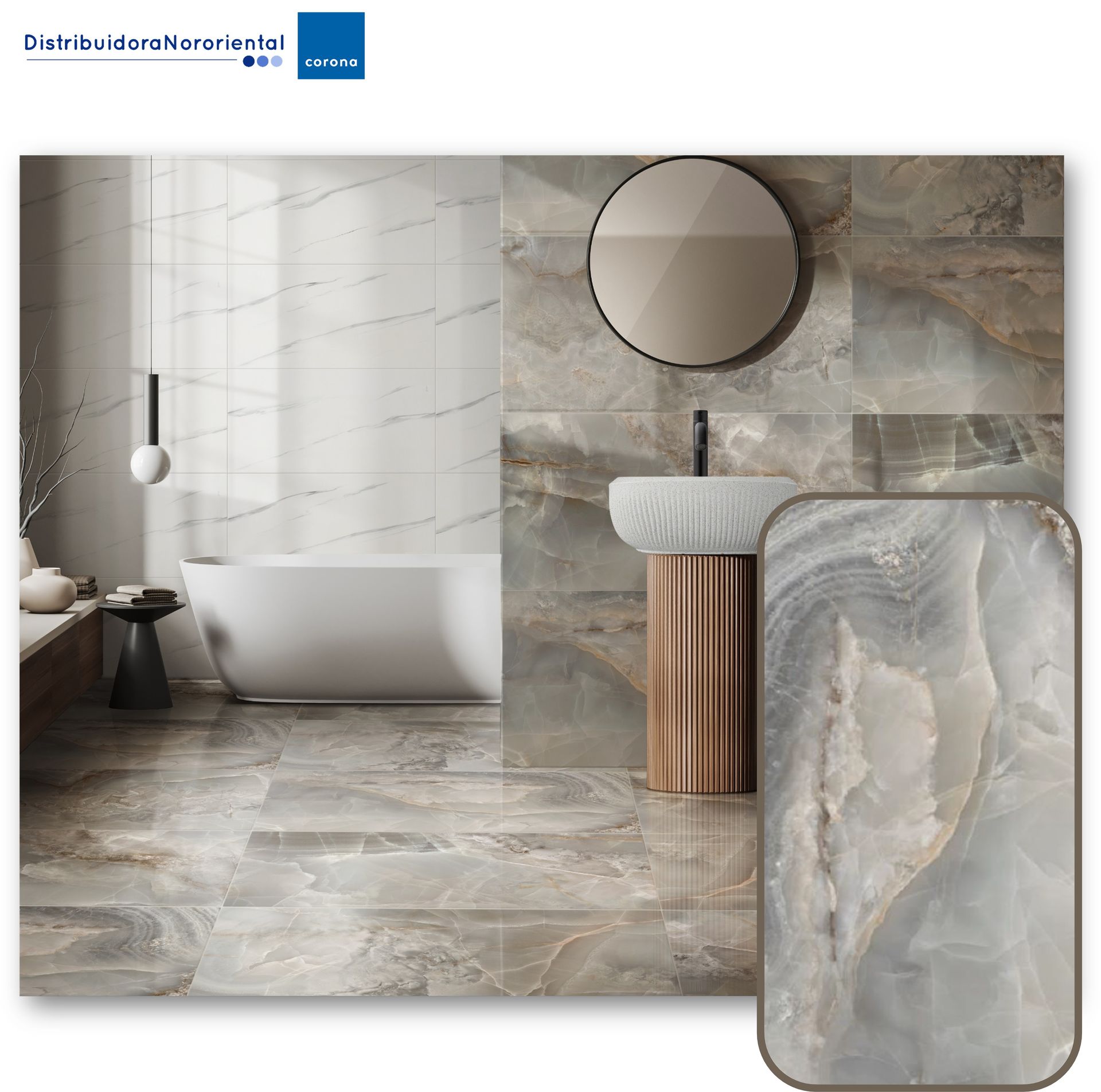 Porcelatech Fiorenza Gris