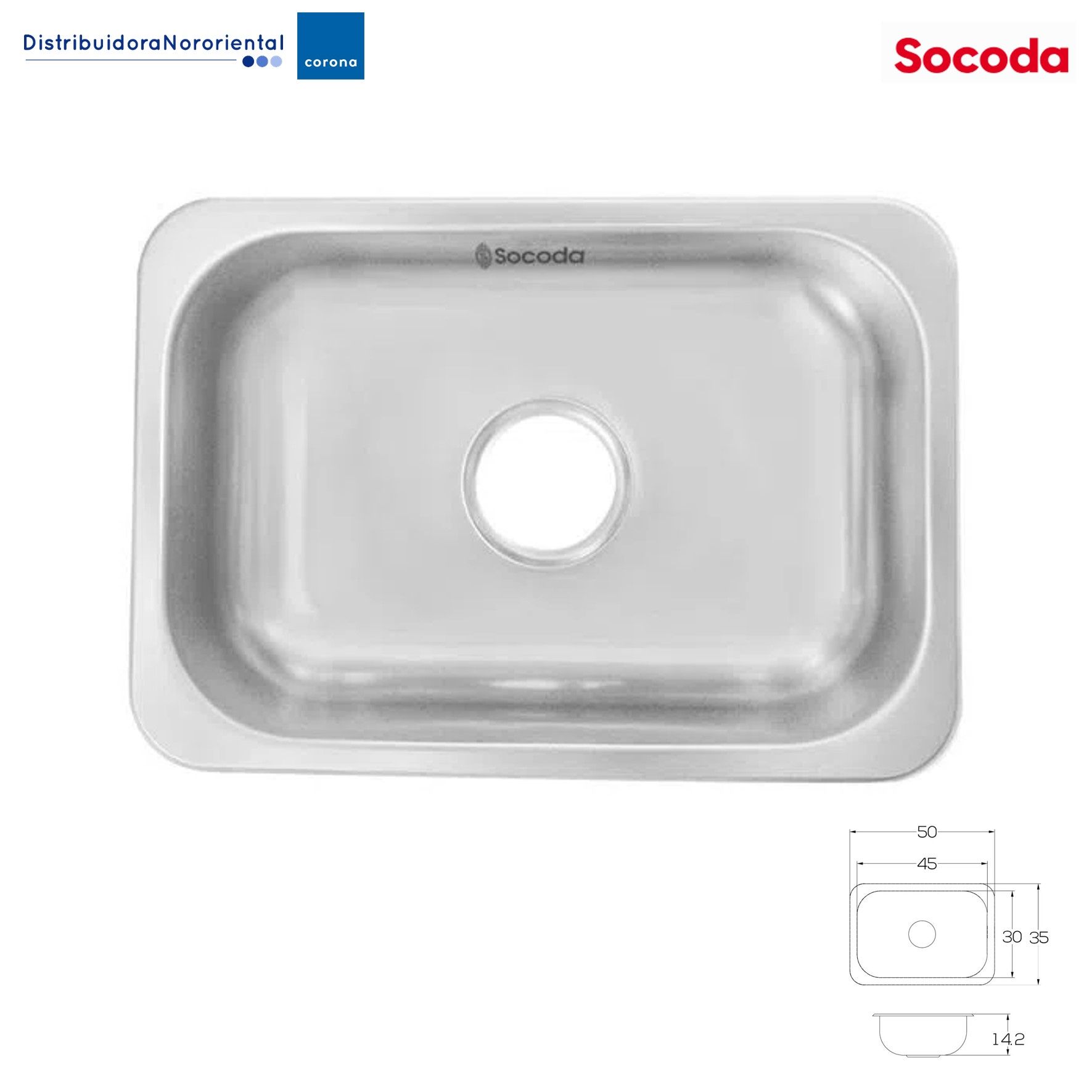 Lavaplatos 50x35