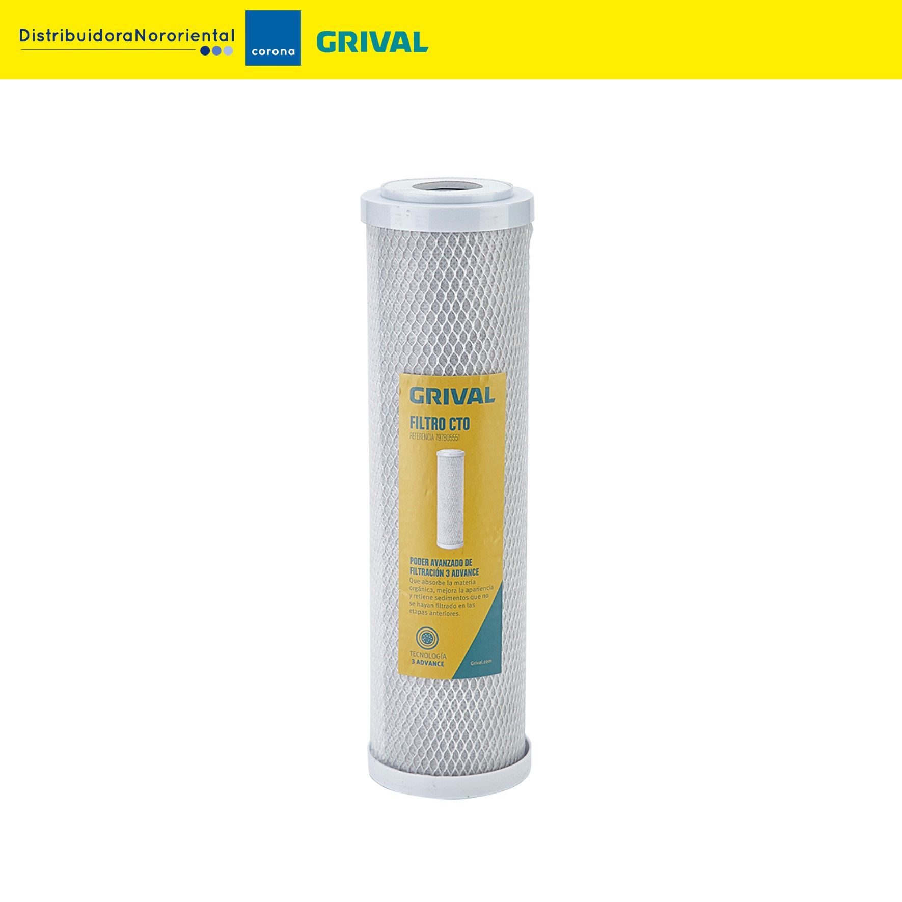 Cartucho para Filtro Grival