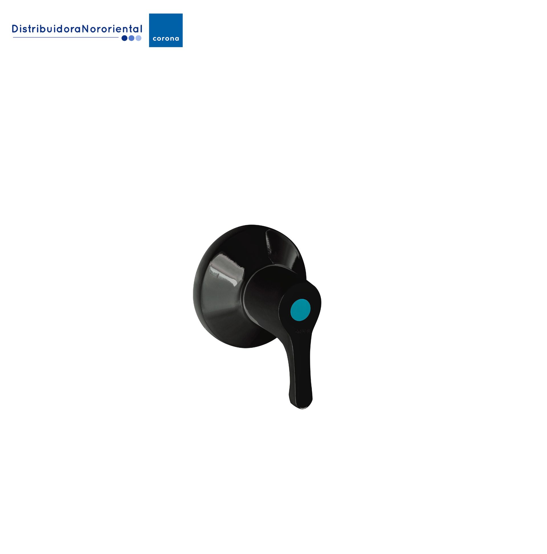 llave de dh paso completo negra grival