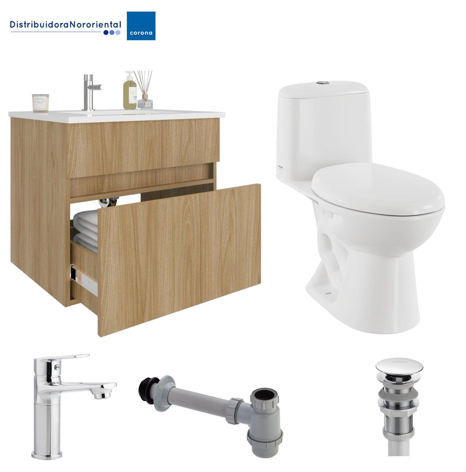 Combo Cima Alongado con mueble Palermo