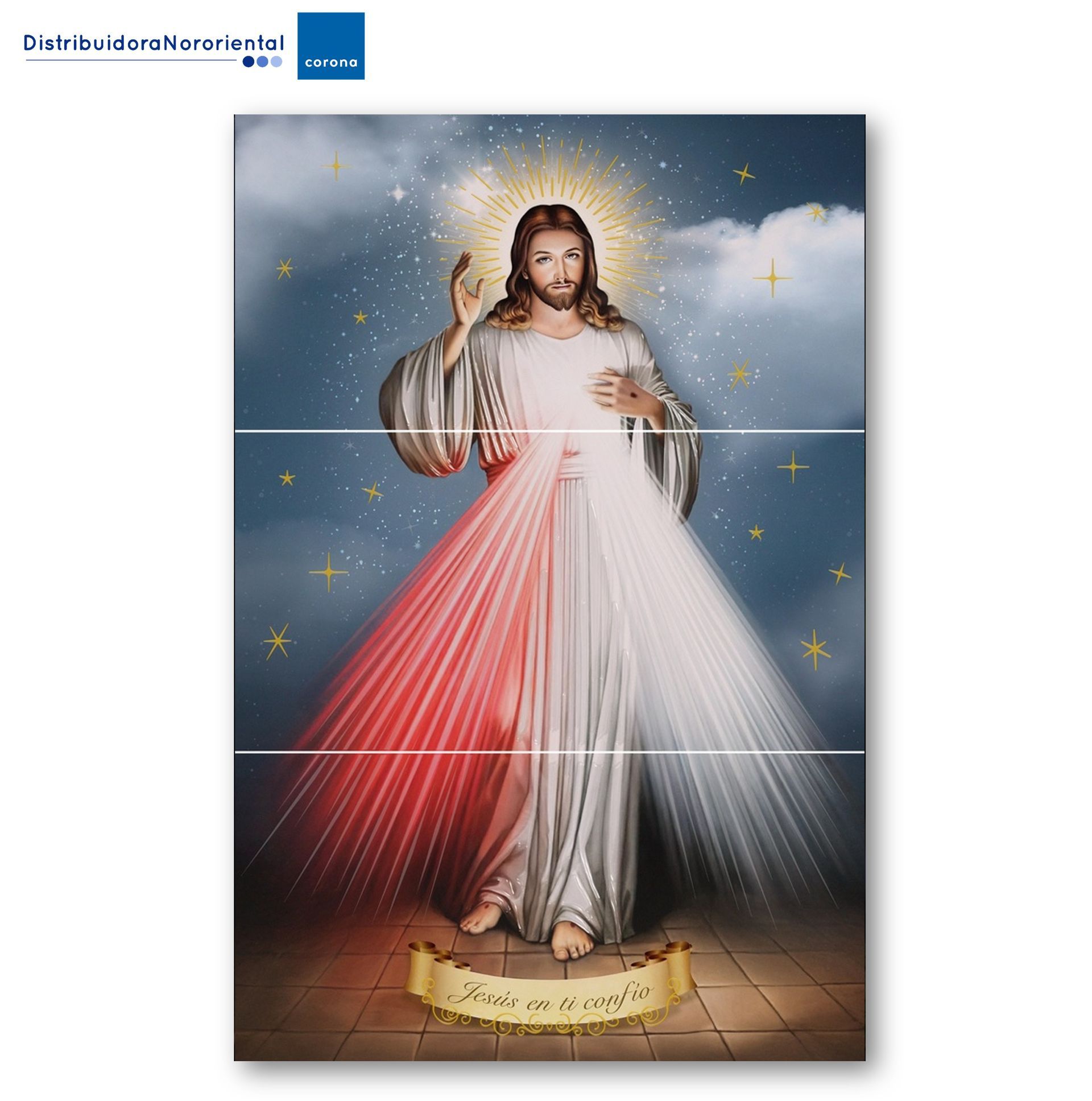 Mural Jesús de la Misericordia