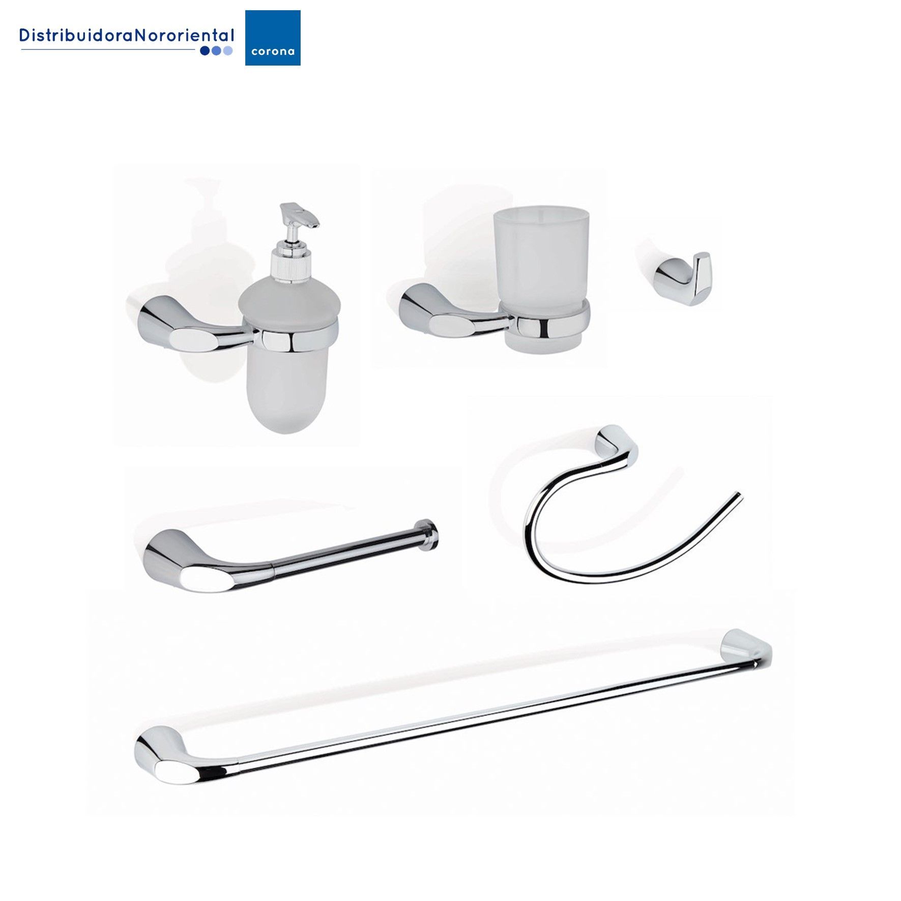 Accesorios de baño Koral X 6