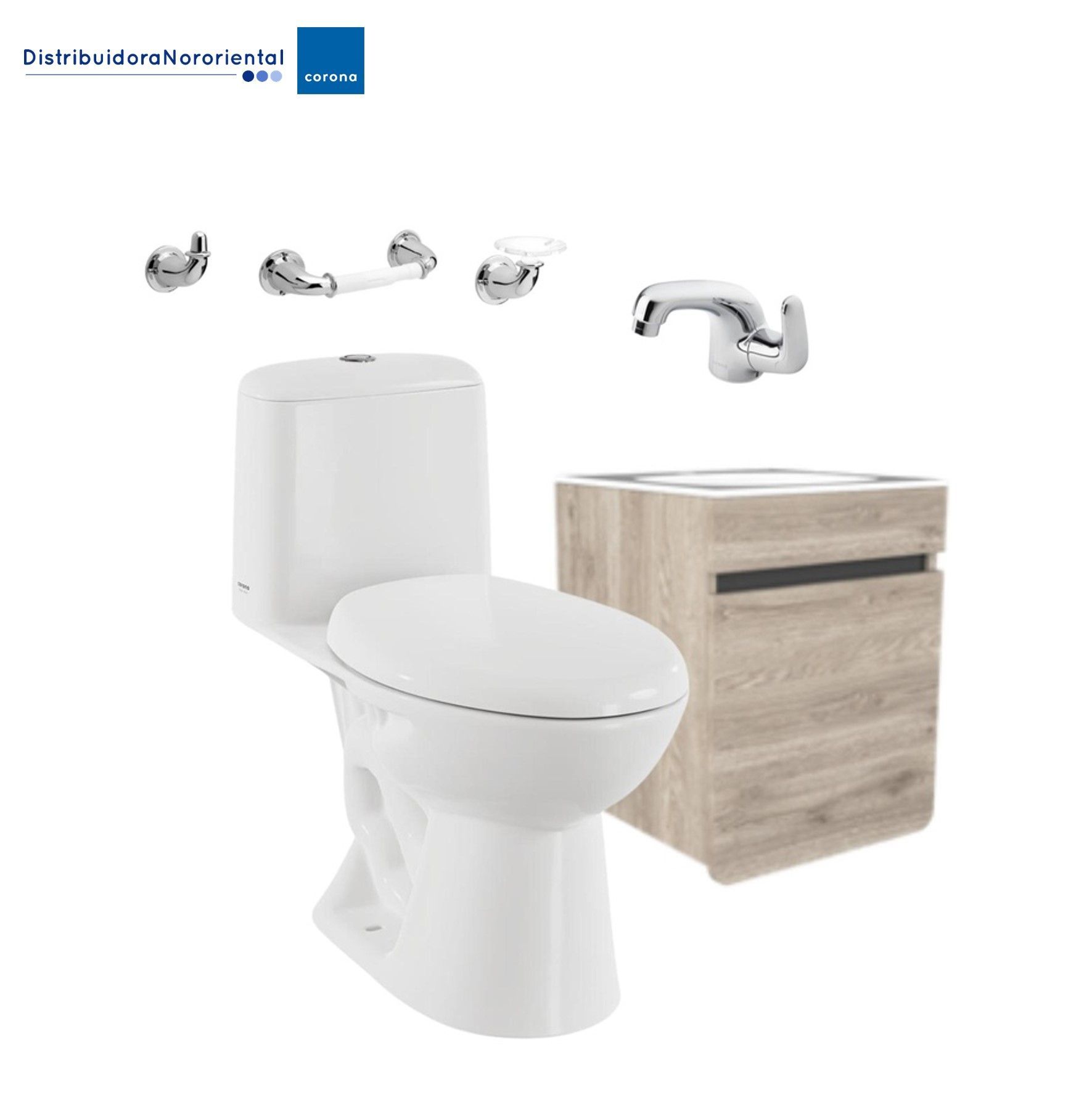 Combo Cima alongado con mueble Aluvia