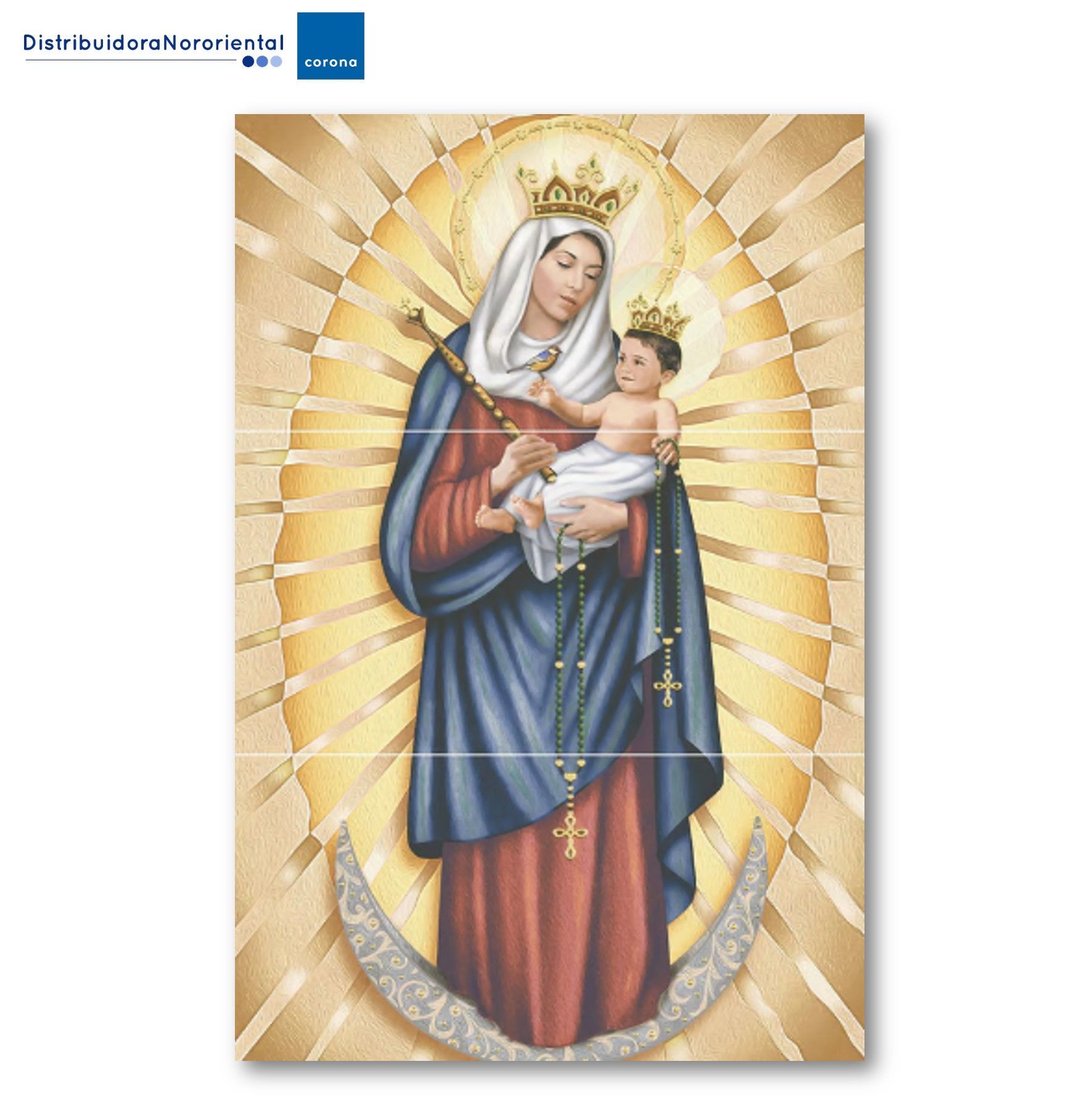 Mural Virgen Chiquinquirá