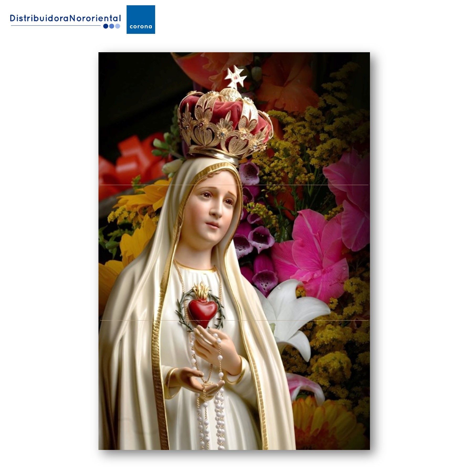 Mural Virgen de Fátima