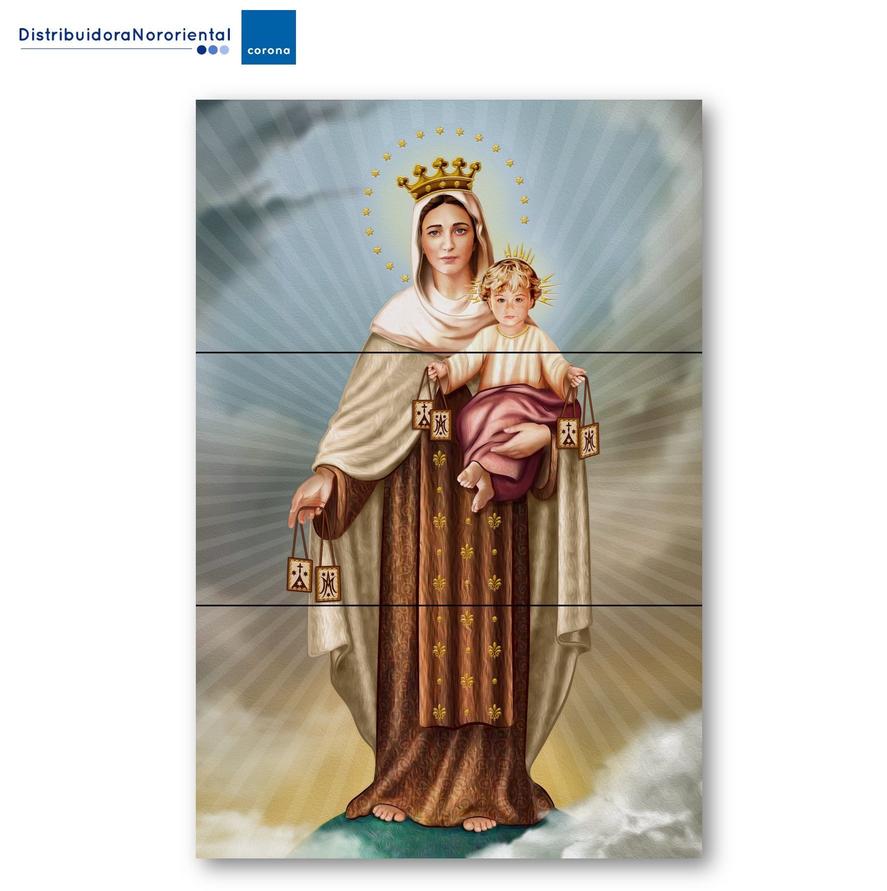 Mural Virgen del Carmen