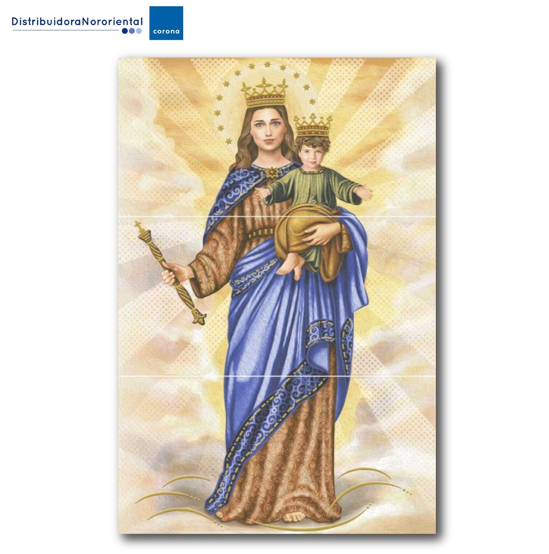 Mural Virgen María Auxiliadora