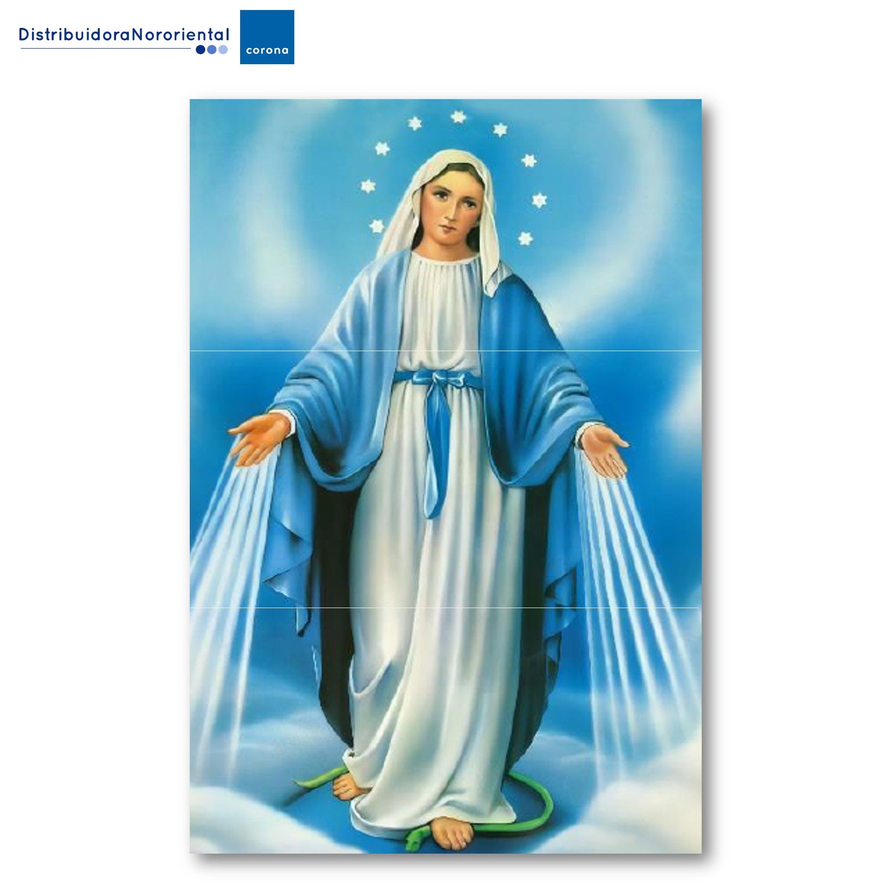 Mural Virgen La Milagrosa