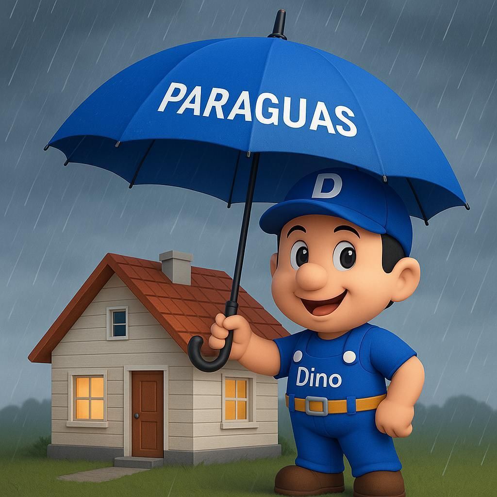 paraguas de corona
